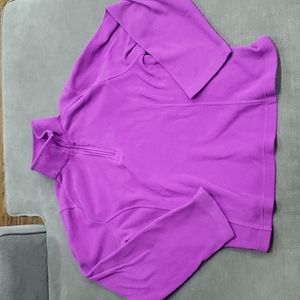 💥50% sale💥Lands End 1/4 zip sweater sz10-12 #b854